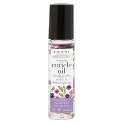 Cuccio Naturale Botanicals Revitalizing Cuticle Oil Roll-On Italian Garden Collection 0.31oz