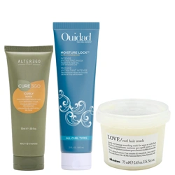 BCC Exclusive Curly Mask Sampler Trio