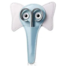 Rubis Switzerland Baby Nail Scissors with Elephant Pouch