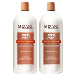 Mizani Press Agent Thermal Smoothing Sulfate-Free Shampoo & Conditioner Duo - 33.8 oz