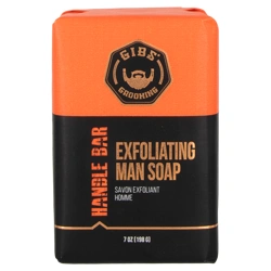 GIBS Grooming Handle Bar Exfoliating Man Soap