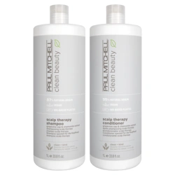 Paul Mitchell Clean Beauty Scalp Therapy Shampoo & Conditioner Duo - 33.8 oz