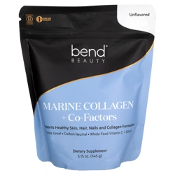 Bend Beauty Skincare Marine Collagen + Co-Factors Dietary Supplement Powder - Unflavored