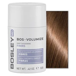 BosleyMD BosVolumize Hair Thickening Fibers - Light Brown 