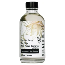 Rugged Beauty Breathe Easy No Odor Nail Polish Remover with Biotin