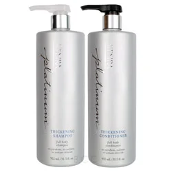 Kenra Professional Platinum Thickening Liter Shampoo/Conditioner Set