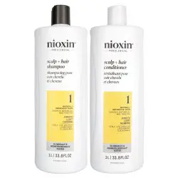 Nioxin Pro Clinical System 1 Shampoo & Conditioner Set 