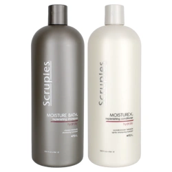 Scruples Moisture Bath Replenishing Shampoo & Moisturex Conditioner Duo - 33.8 oz