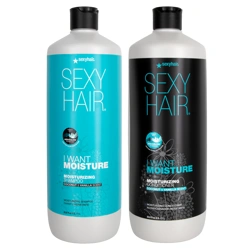 Sexy Hair I Want Moisture Moisturizing Shampoo & Conditioner Set