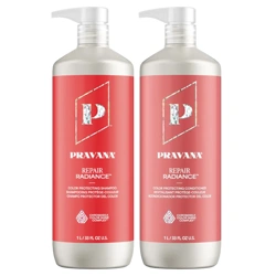 Pravana Repair Radiance Color Protecting Shampoo & Conditioner Duo - 33 oz